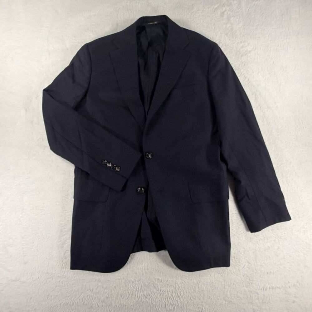 Aimé Leon Dore Blue Suit Jacket Blazer 38R Gladson New York Luxury Merino Wool